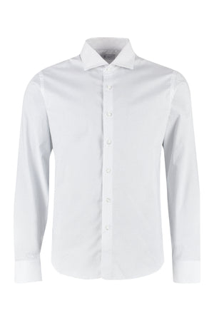 THE (Shirt) - Printed cotton shirt-0